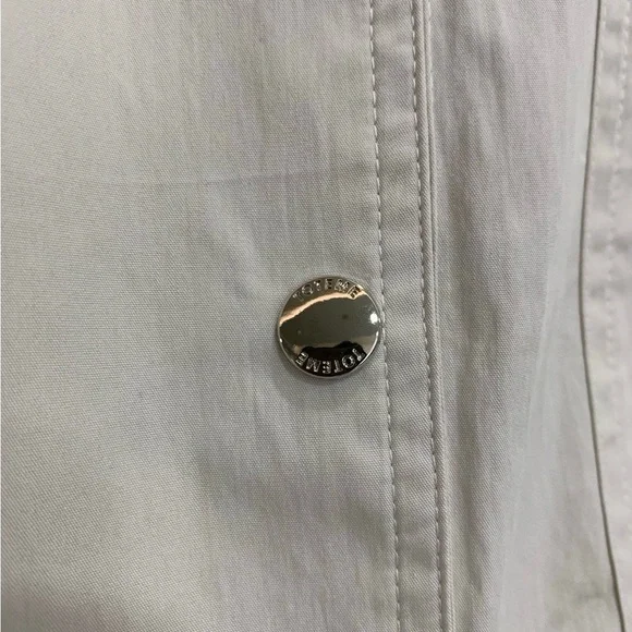 Toteme Oversized Cream High-Neck Bomber Jacket - Picture 5 of 8